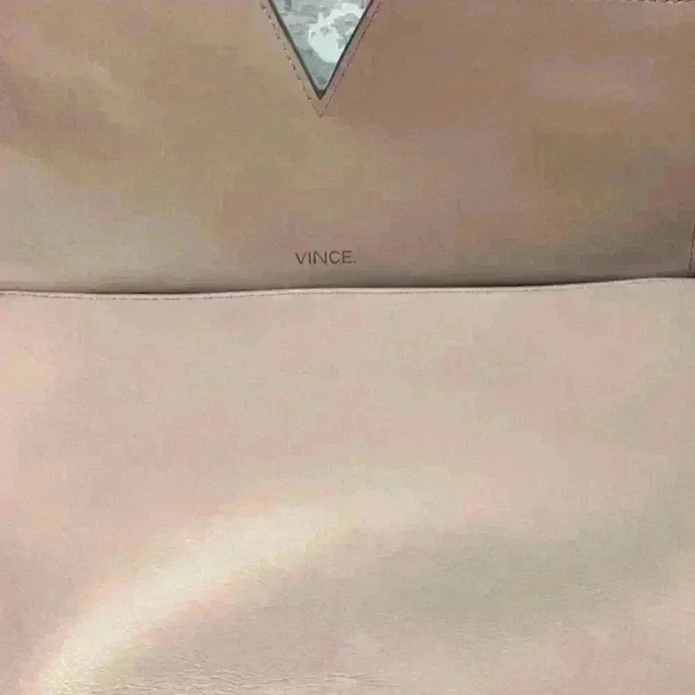 Vince  Camuto Genuine Leather Light Pink handbag bag